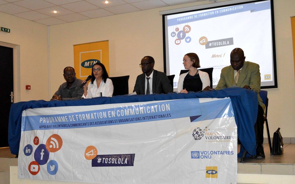 Programme de formation en communication initié par France volontaire Congo/Rdc et MTN congo
