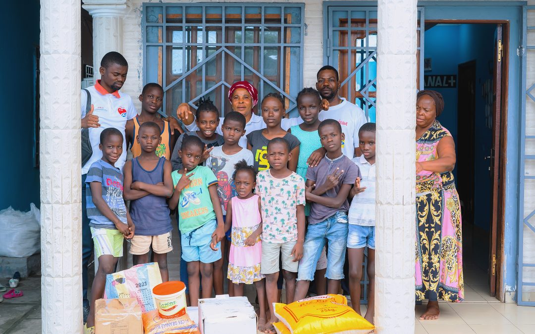 Dons de vivres à l’orphelinat cœur de paola